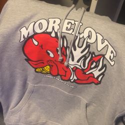 Small Massive Action More Love Hoodie