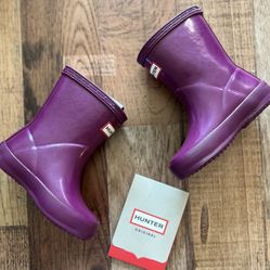 Hunter Rain Boots toddler  Sz 4