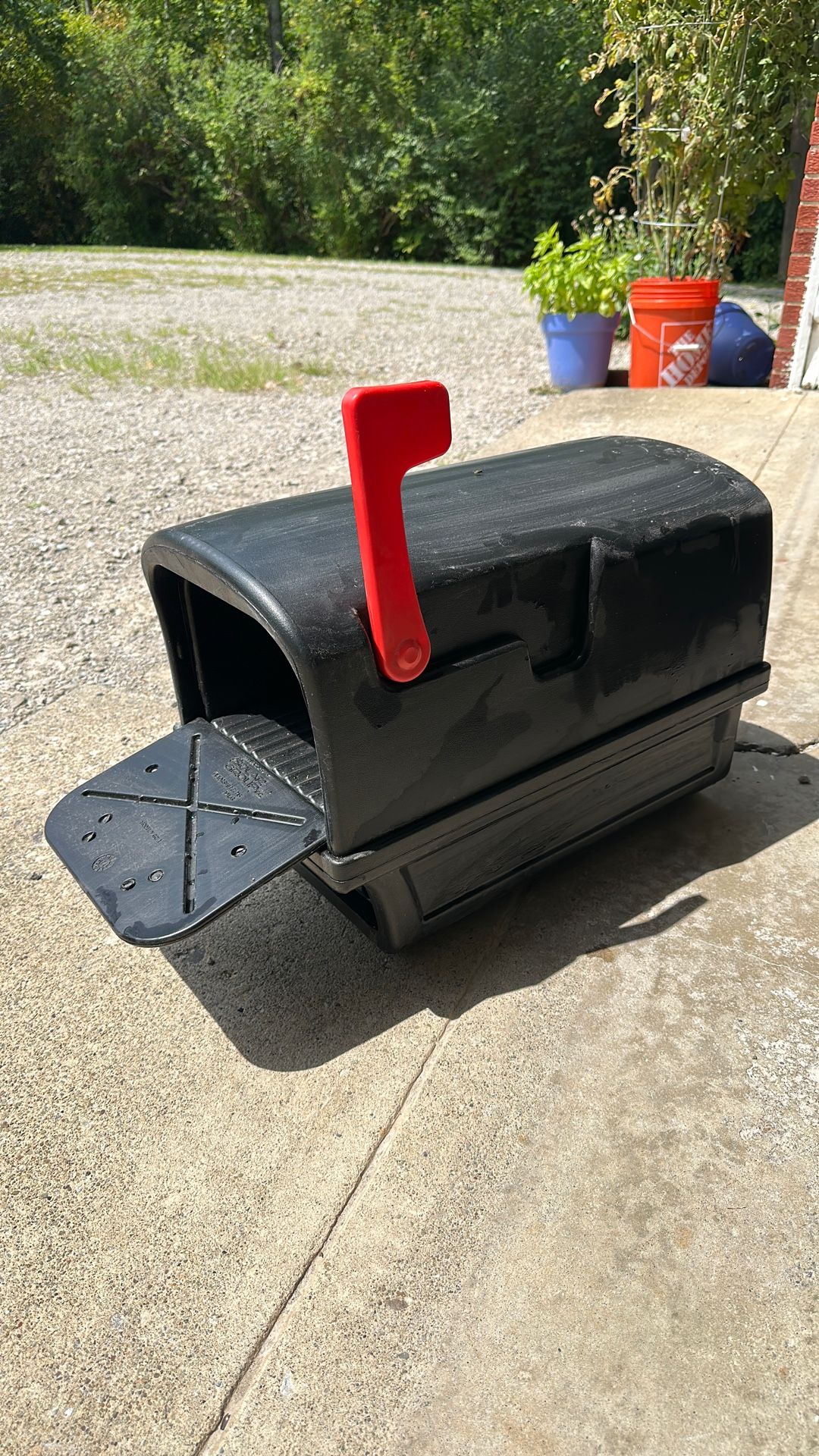 New Plastic Mail Box