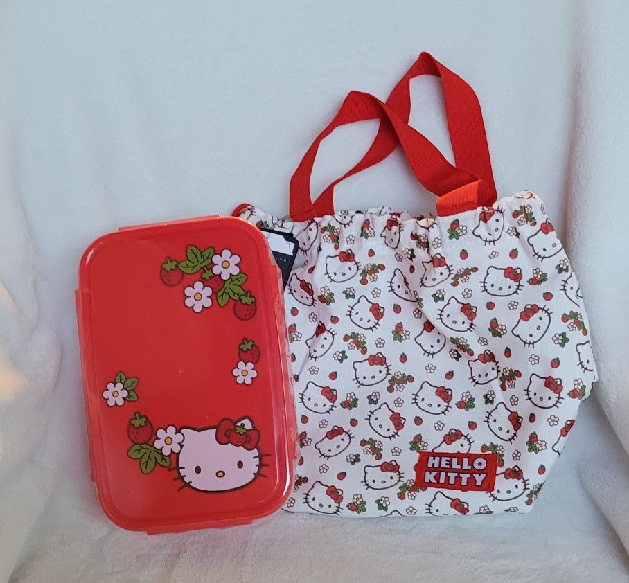Hello kitty Bento box lunch sack