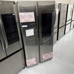 New Smart Hub Fridge Stainless Steel 1 Year Warranty 