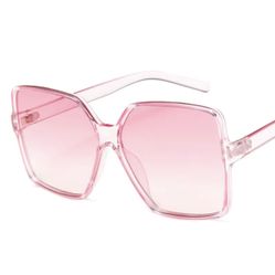 OVERSIZED GRADIENT TRENDY SUNGLASSES