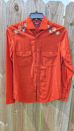 Murano Slim Fit Western Snap Button Shirt