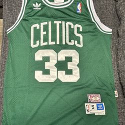Larry Bird Green Jersey 33