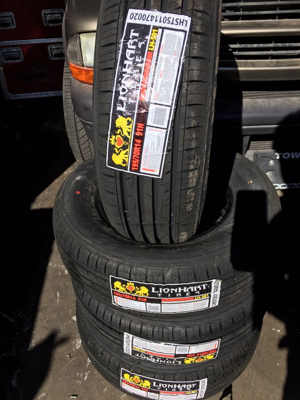 195/70/14. Full set brand new tires for Sale in Las Vegas, NV OfferUp
