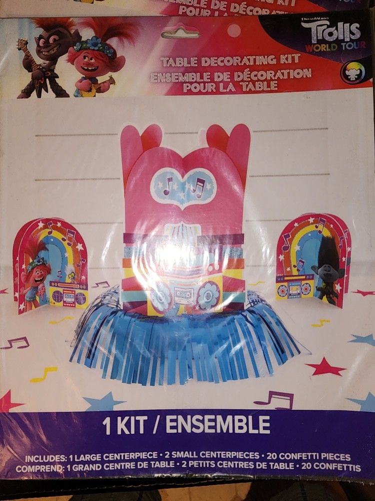 Trolls Table Decoration Kit