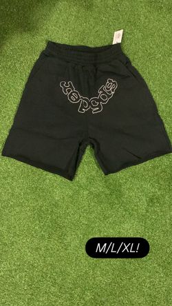Sp5der Black OG Shorts