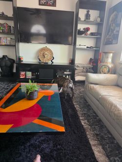 Modern Geometric Coffee Table