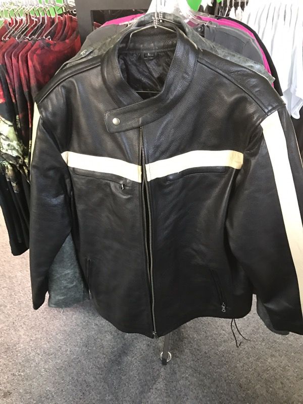 Leather coat brand new