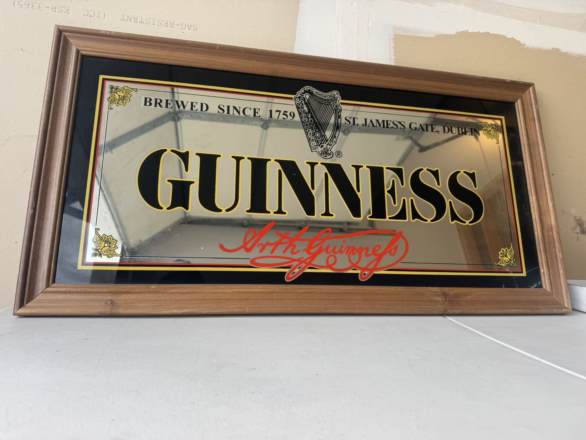 Guinness Bar Sign