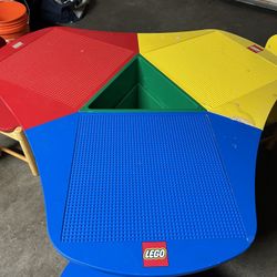 Official Lego Build Table With Chairs And Center Bin