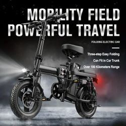 Adult Folding Foldable Electric Bike E-Bike
