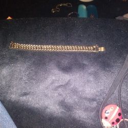 Gold. Mens Braclet 14k 