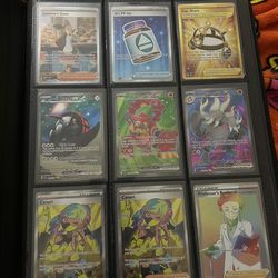 Pokemon cards SIR , full art , EXs and more!