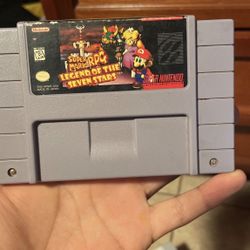 Super Mario RPG Legends Of The Seven Stars (super Nintendo ) Authentic 