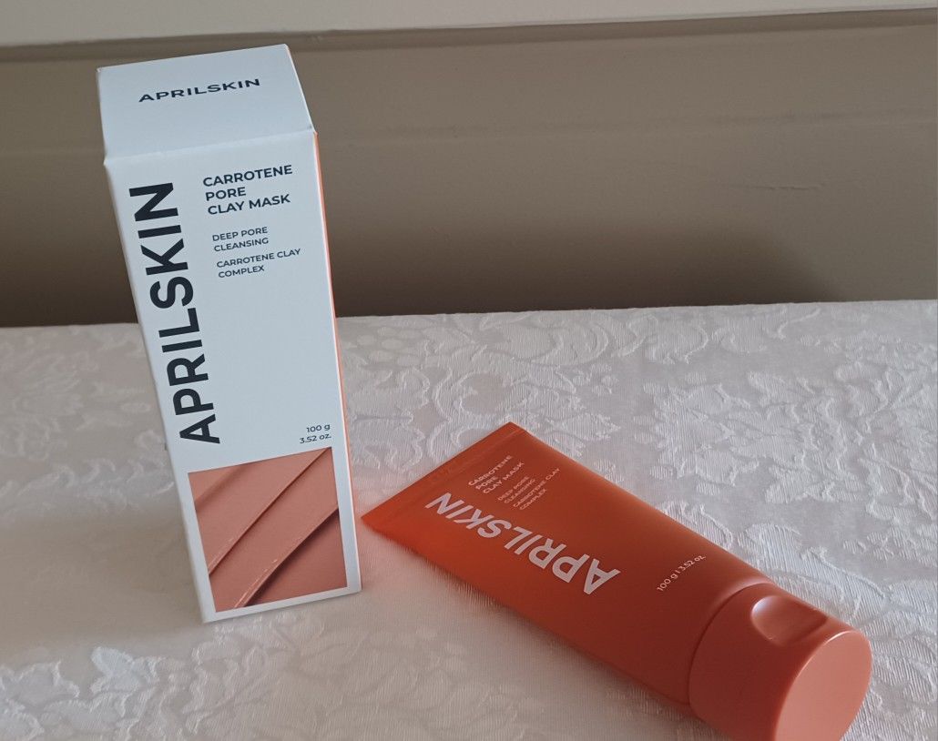 APRILSKIN Carrotene IPMP 3-Min Quick Dry Pore Caring Clay Mask 100ml/3.52oz~NIB