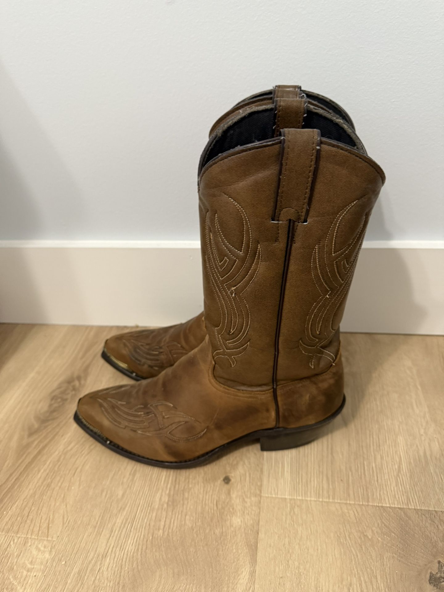 Cowboy Leather Boots Size 10