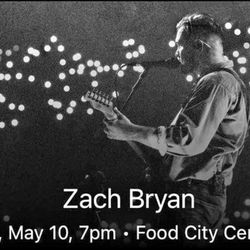 Zach Bryan TICKETS 5/10 in Knoxville 