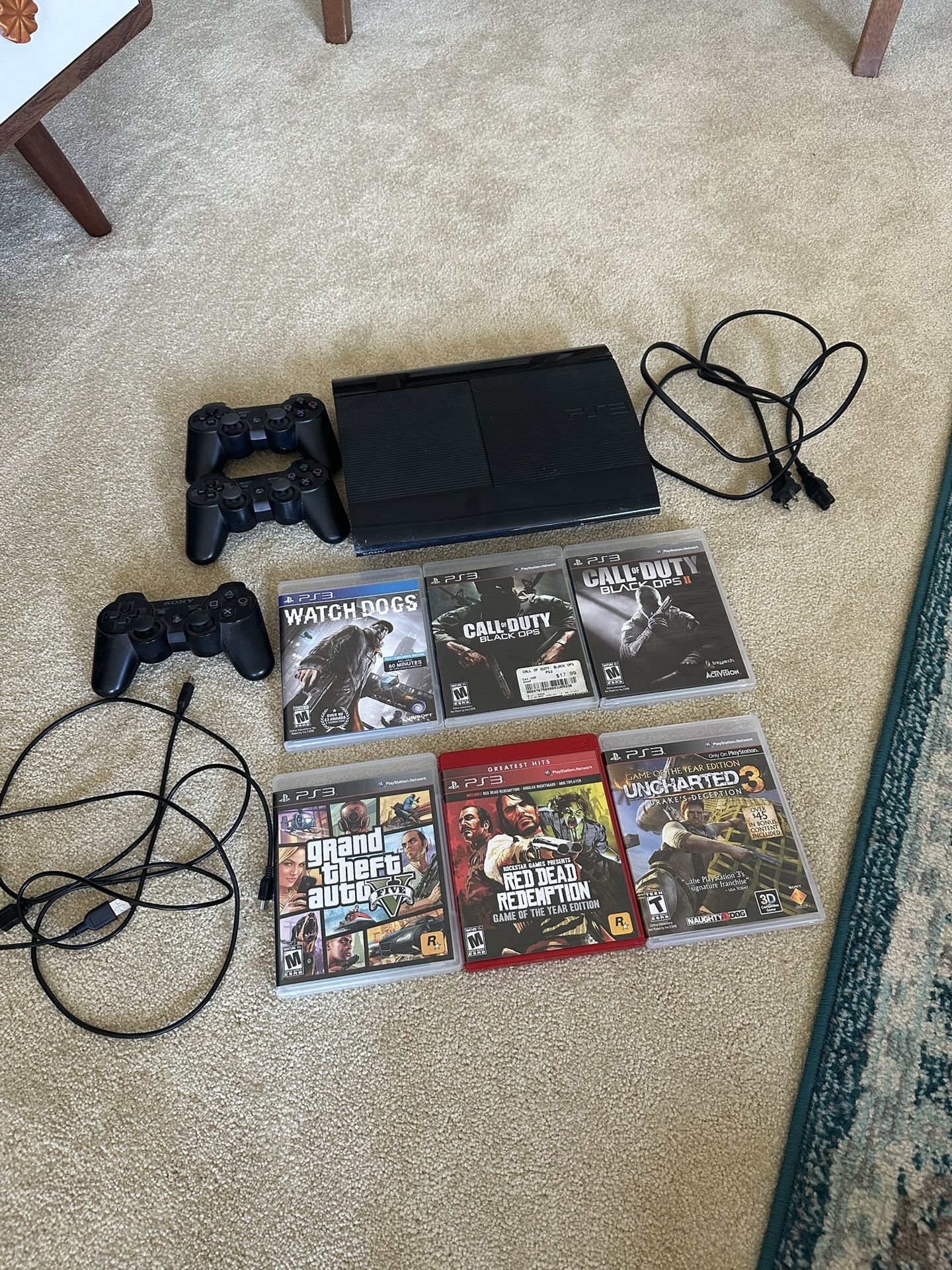 PS3 Console And Games