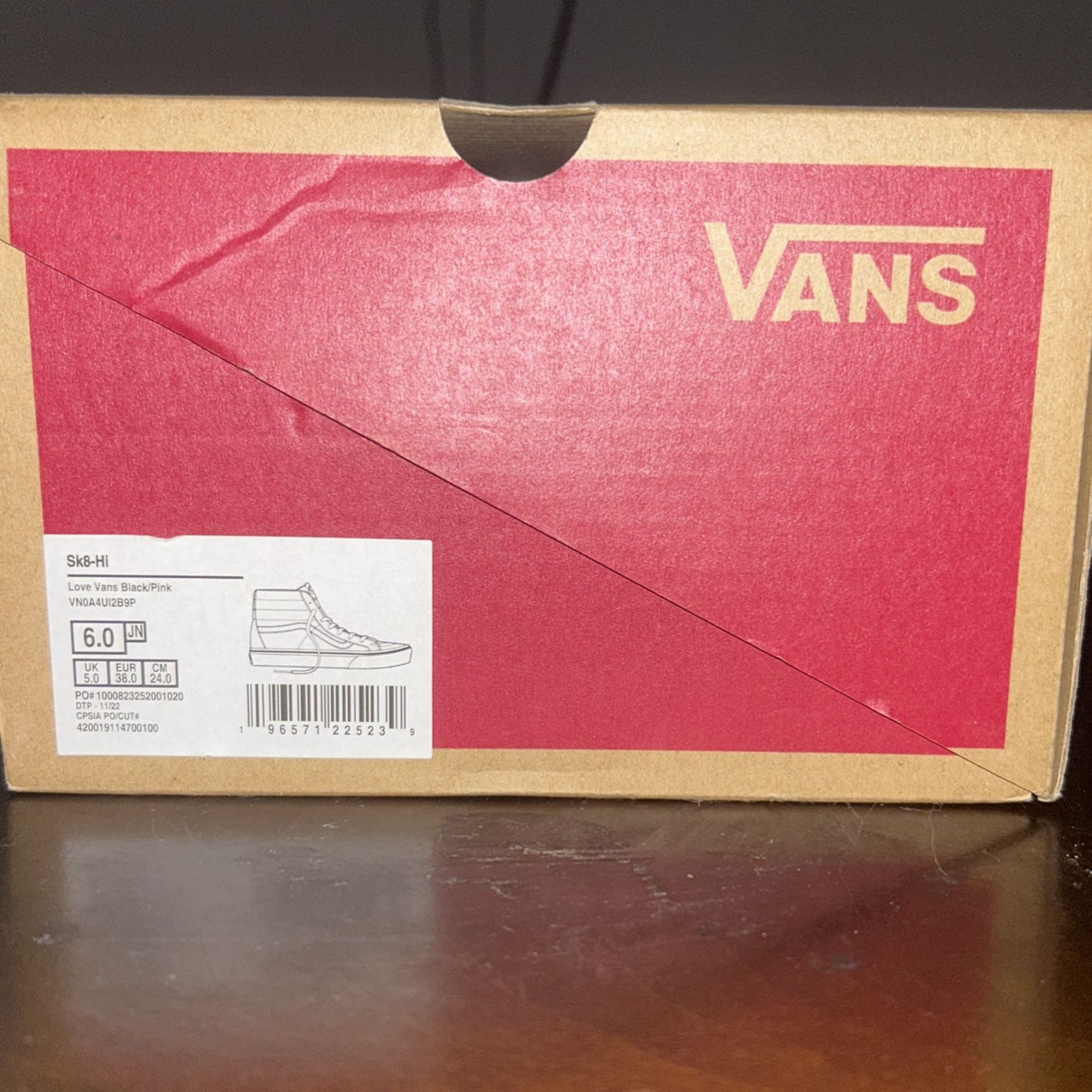 Size 6 Vans