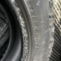 265/60/20 Tires (Set Of 4)