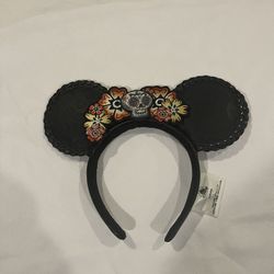Disney Disneyland Coco Ears Headband Day of the Dead Dia de los Muertos 