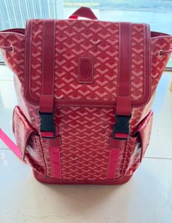 Red travel bag