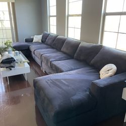 Couch With Double Chaise