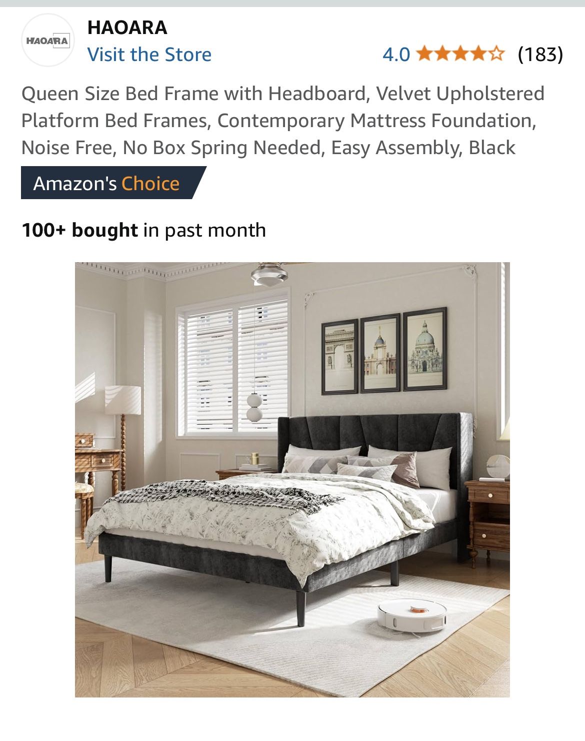 Bed frame And Mattress 
