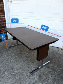 60" × 30" Heavy-Duty Foldable Conference Table / Training Table