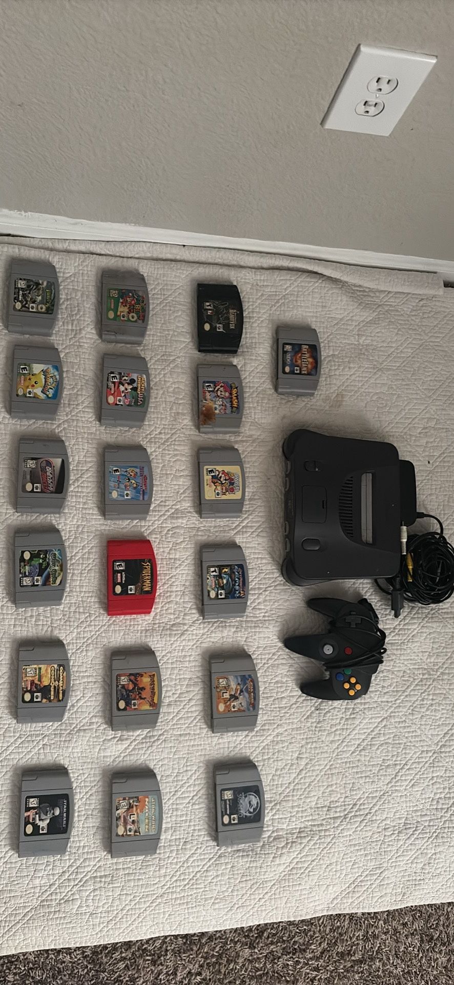 Nintendo 64 + 19 Games