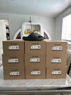 Adidas Yeezy Slide ‘Slate Grey’ Size 11, 14