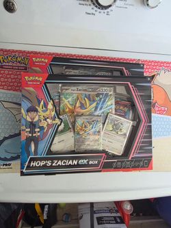 Pokemon - Hop's Zacian ex Box