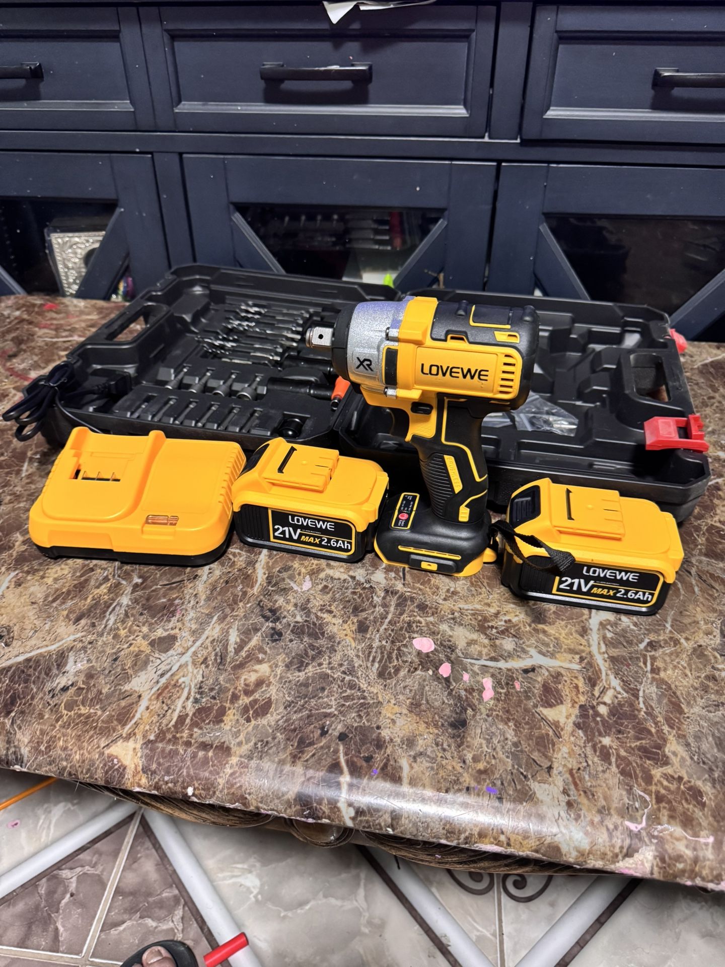 impact wrench drill kit