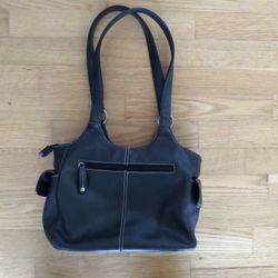 Black Leather Purse