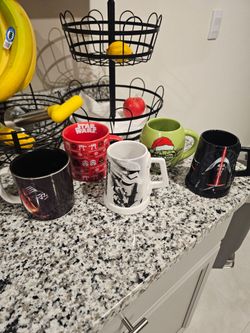 Set of 5 Star Wars Mugs