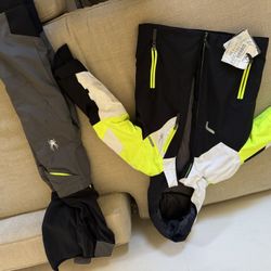 Boys Spider Ski Coat And Matching Pants 