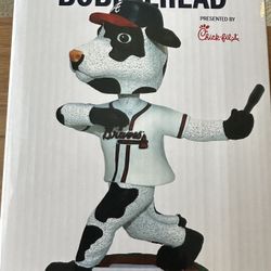 Chick-fil-A Cow Bobblehead - Atlanta Braves