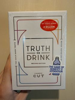 Truth or drink party game