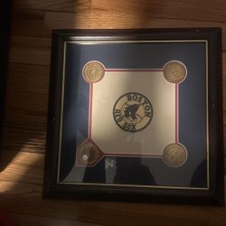 Boston red sox plaque