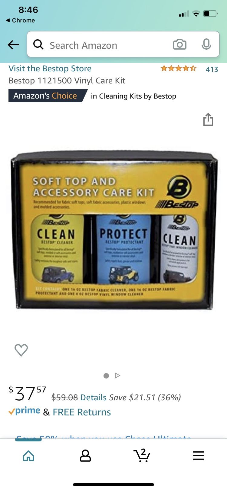 Best top Soft Top Accessory Care Kit