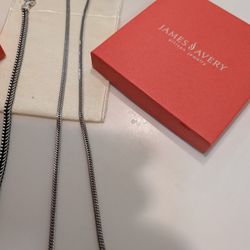 James Avery Foxtail Necklace And Bracelet