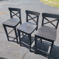 ROSENTORP
Bar stool with backrest (Counter Height)