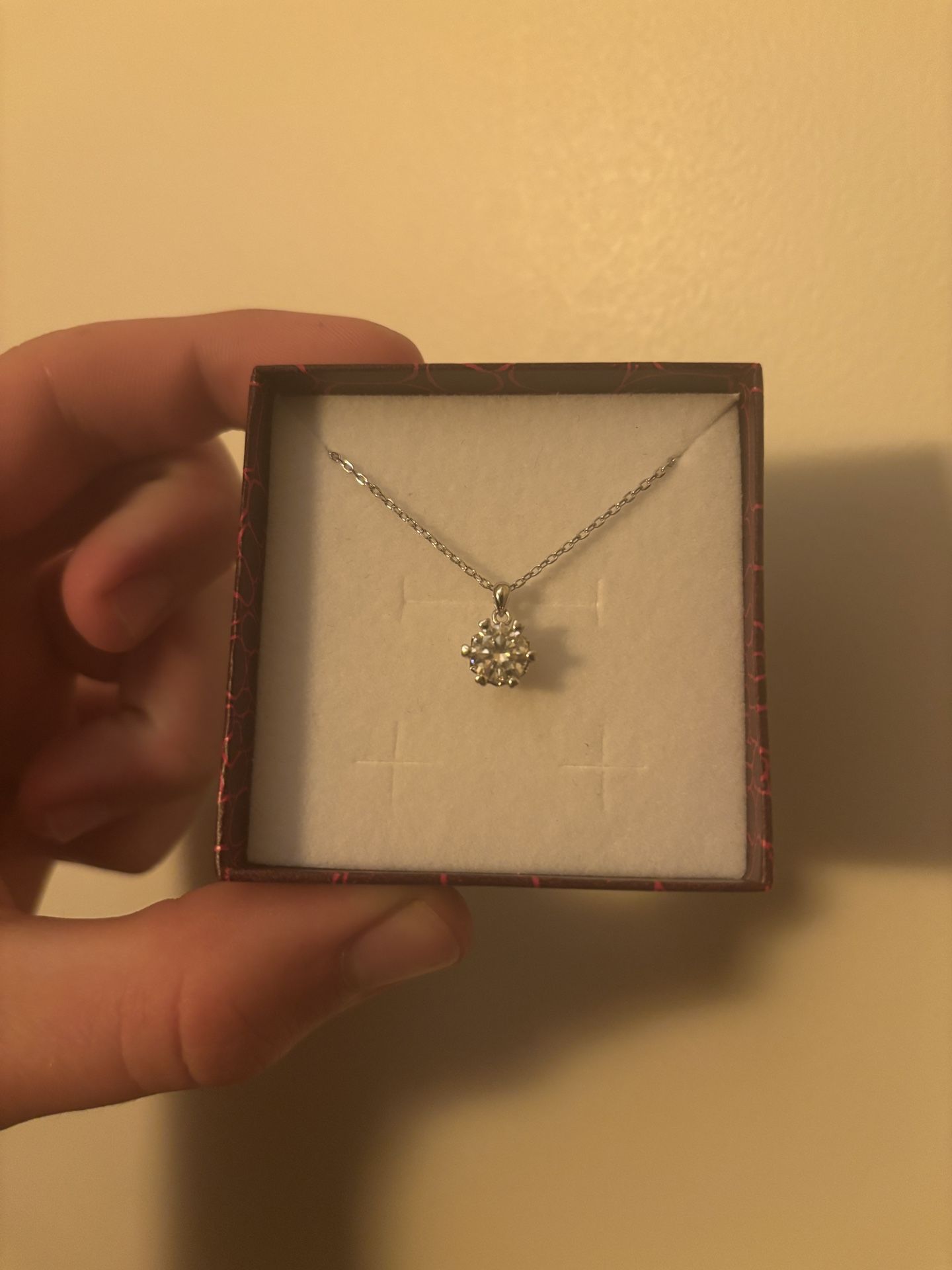 Moissanite Diamond Necklace