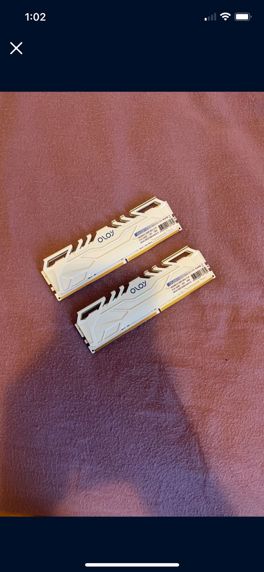 Oloy Gaming RAM 2x8 Gb 3000 MHz DDR4