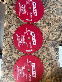 Diablo blades new 71/4 24 teeth $10 each
