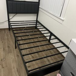 Led Light Twin Bed Frame For Sale 