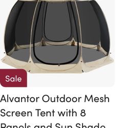 Alvanator 10' X 10' Pop-Up Screen room