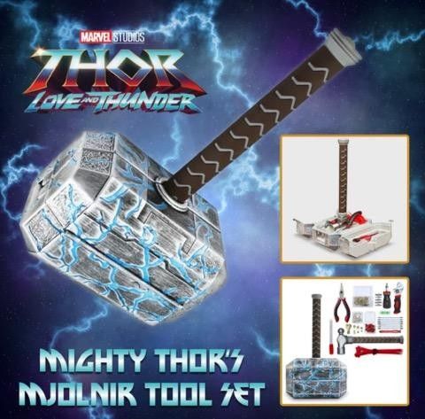 Marvel Mighty Thor Hammer Tool Kit