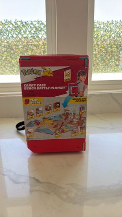 Pokémon carrying case playset